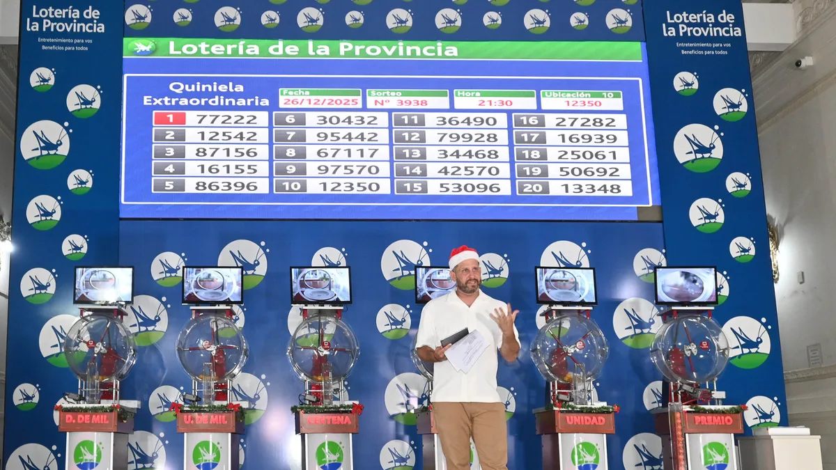 Ya se encuentra disponible el Gordo de Navidad en la Provincia